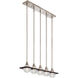 Potomi 5 Light 7 inch Classic Pewter Chandelier Linear (Single) Ceiling Light, Single