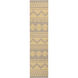 Frontier 96 X 30 inch Wheat, Taupe Rug