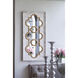 Henley 57.5 X 27.62 inch Antique White and Gold Mirror