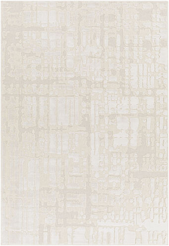 Kingston 144 X 110 inch Cream Rug in 9 X 12, Rectangle