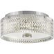 Elle 2 Light 12 inch Chrome Bath Light Wall Light, Flush Mount