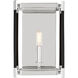 Hadley 1 Light 8 inch Polished Nickel Wall Sconce Wall Light