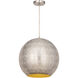 Aurelia 1 Light 13.5 inch Single Pendant Ceiling Light in Steel ARW