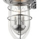 Dylan 3 Light 18 inch Chrome Exterior Wall Mount