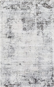 Park Avenue 90 X 60 inch Light Gray Rug in 5 x 8, Rectangle