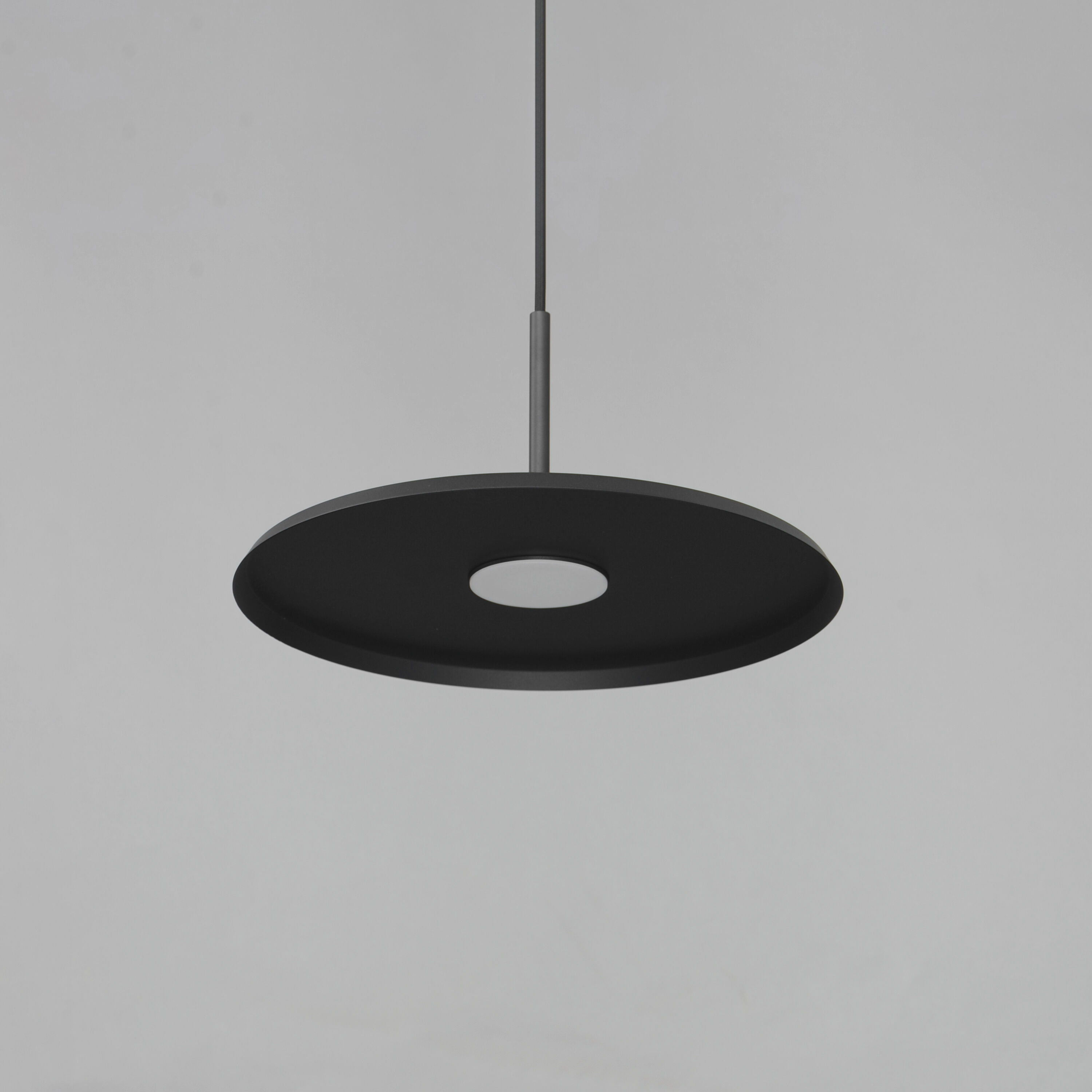 Berliner LED 13.75 inch Black Single Pendant Ceiling Light