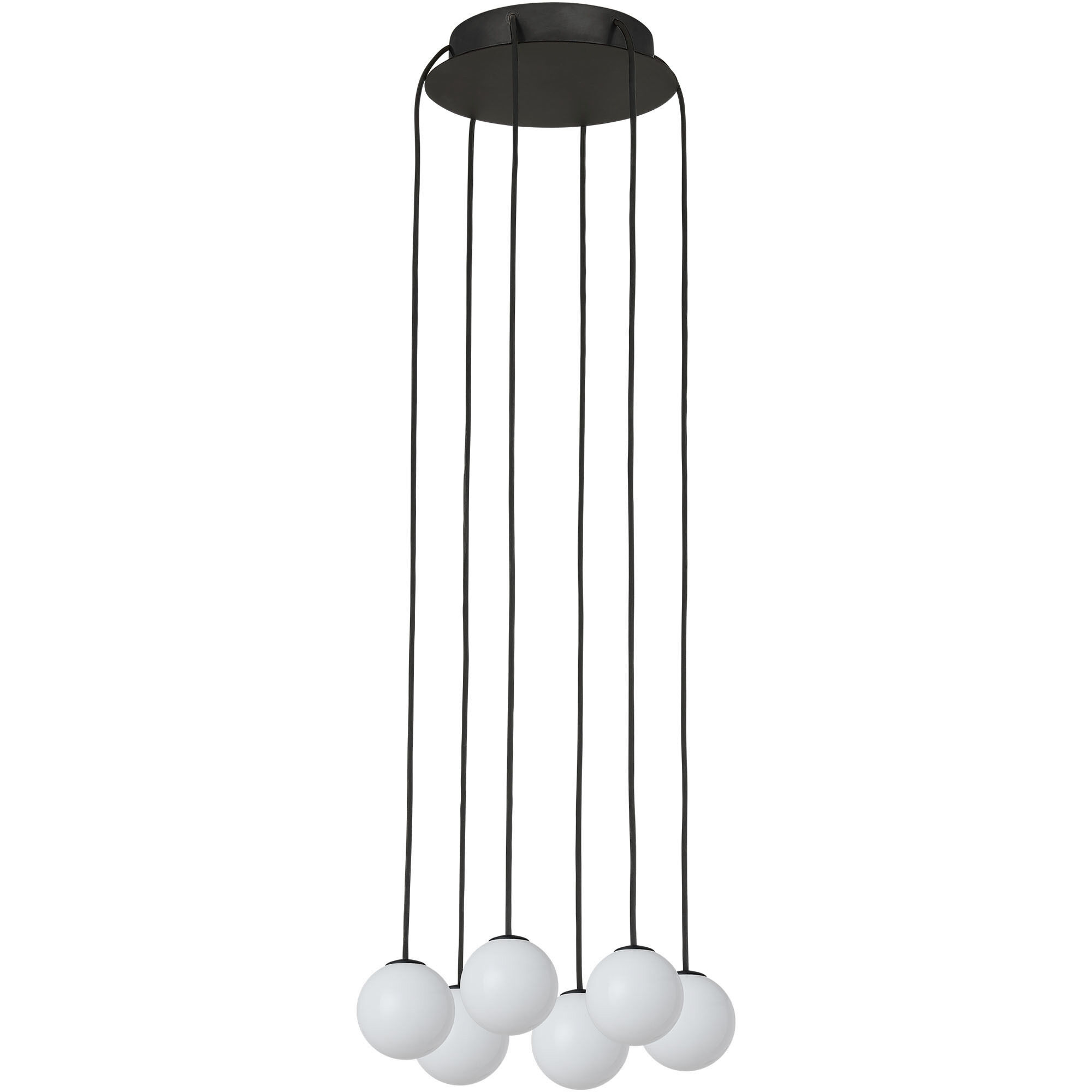 Sean Lavin Orbet LED 10.7 inch Nightshade Black Chandelier Ceiling Light