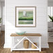 Animals Collection Green Framed Art