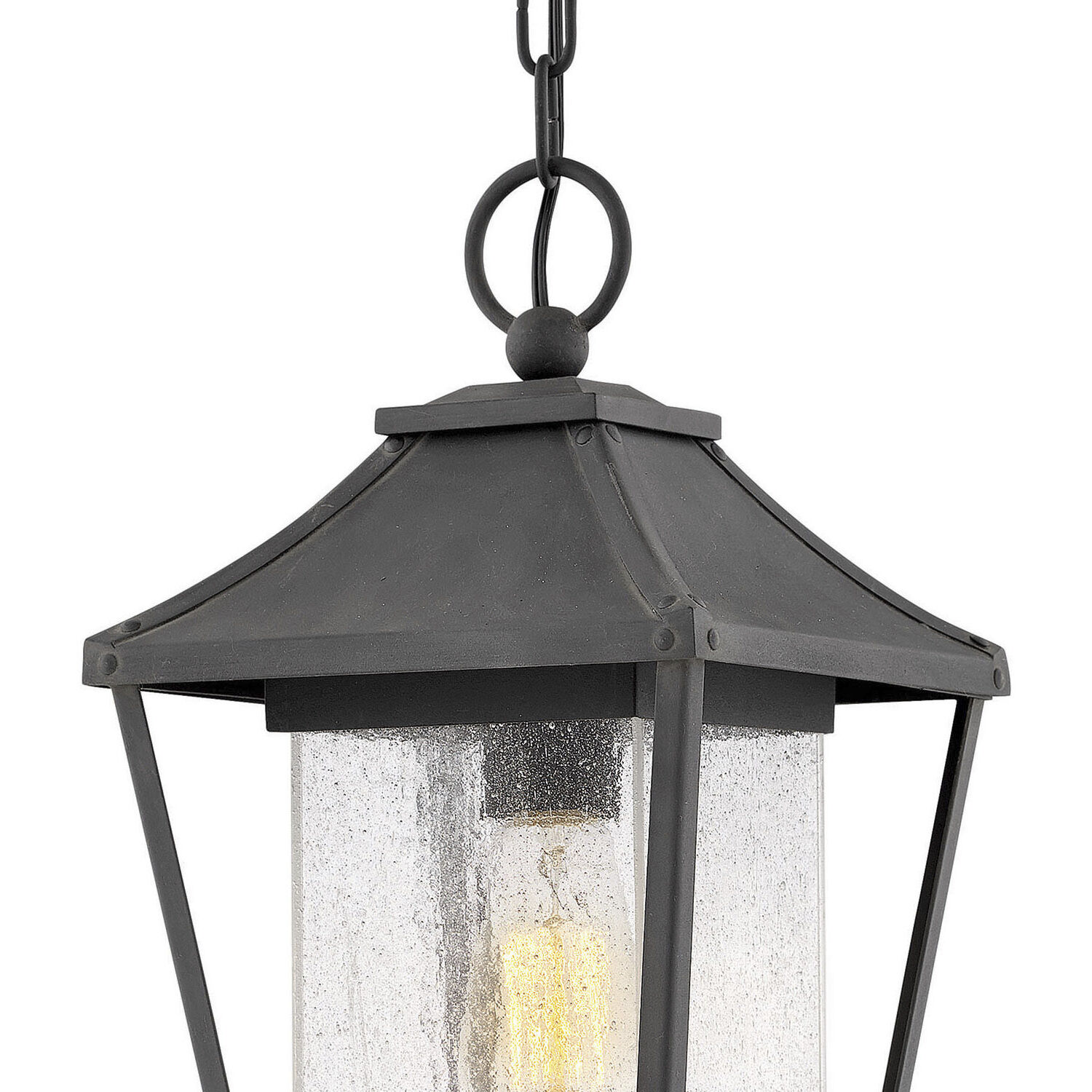 Palmer 1 Light 8 inch Museum Black Outdoor Hanging Lantern
