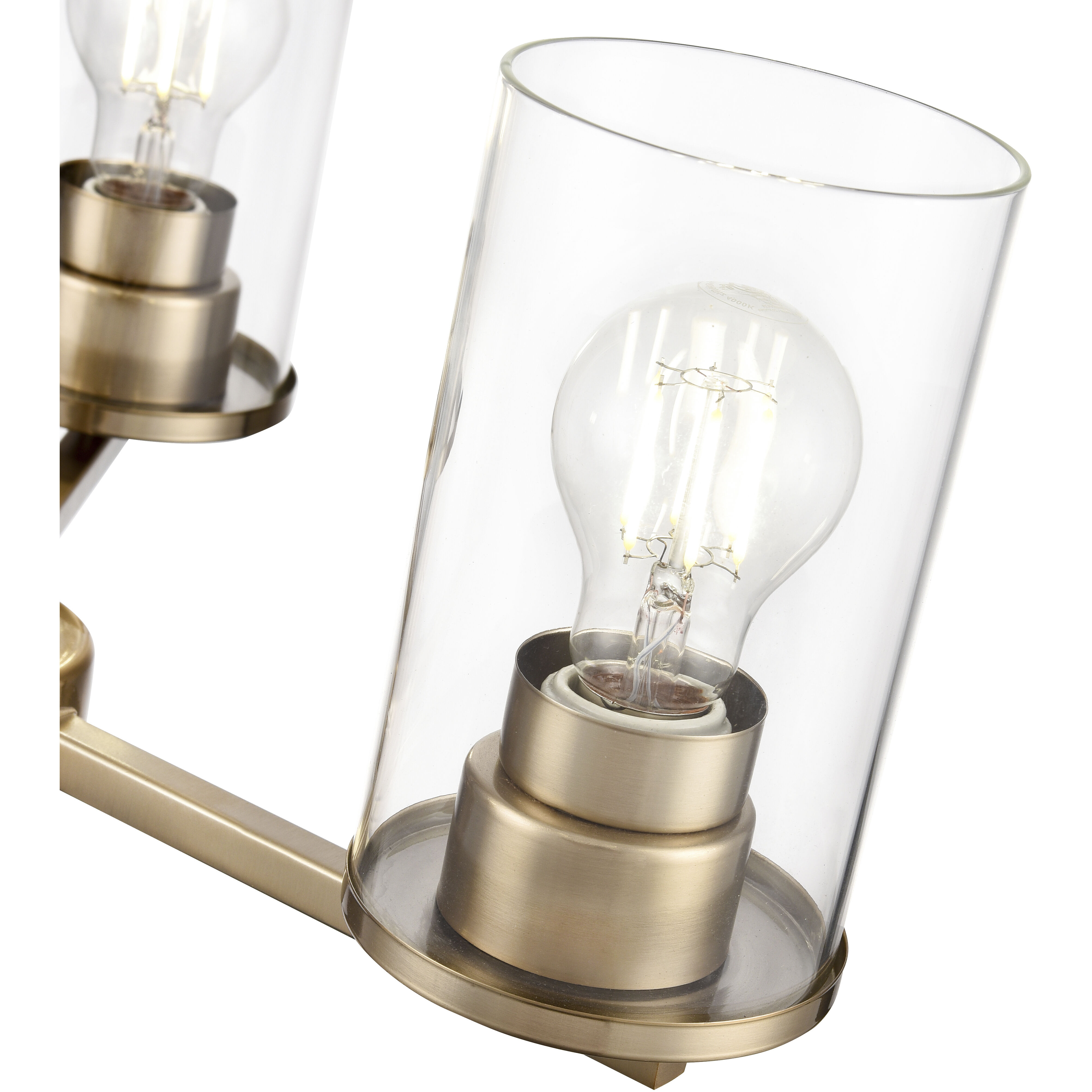 Verlana 3 Light 19 inch Modern Gold Chandelier Ceiling Light