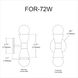Fortuna 2 Light 5 inch Matte Black Decorative Wall Sconce Wall Light