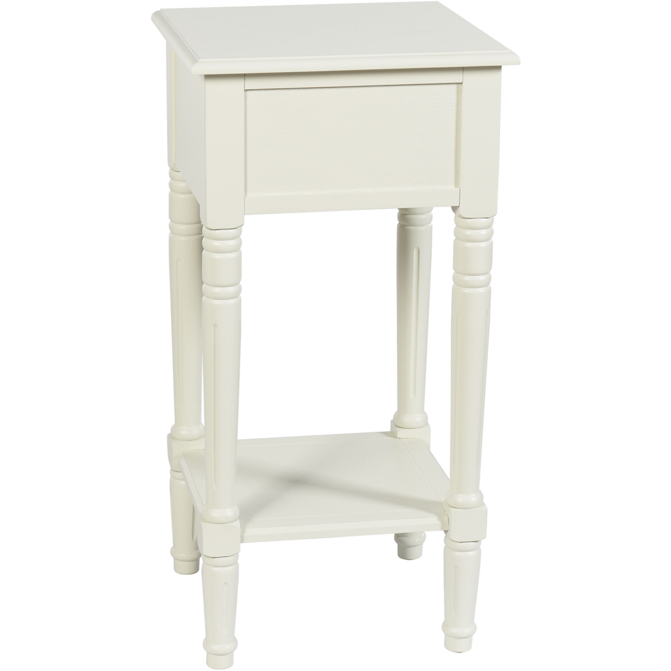 Hampton 28 X 14 inch Antique White End/Side Table