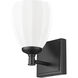Oren 1 Light 6.5 inch Matte Black Bath Vanity Light Wall Light
