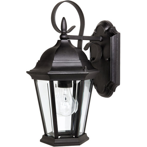 Carriage House 1 Light 15 inch Black Outdoor Wall Lantern