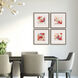 Abstract Collection Pink Framed Art