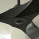 Maverick Coastal 60 inch Midnight Black with Midnight Black ASA Blades Ceiling Fan