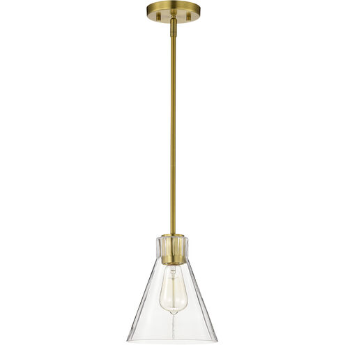Gianna 8 inch Vintage Brass Pendant Ceiling Light