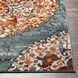 Tevazu 84 X 63 inch Grey Rug in 5 x 8, Rectangle