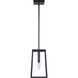 Madison 1 Light 7 inch Black Pendant Ceiling Light