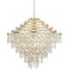 Kalani 16 Light 41 inch French Gold Chandelier Ceiling Light, Smithsonian Collaboration