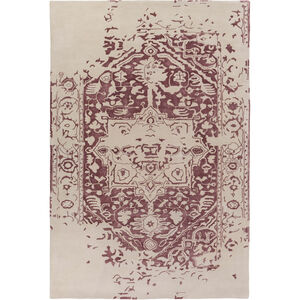 Temple 180 X 144 inch Pale Pink, Khaki Rug