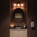 Reines 3 Light 22.75 inch Matte Black Bath Vanity Wall Light