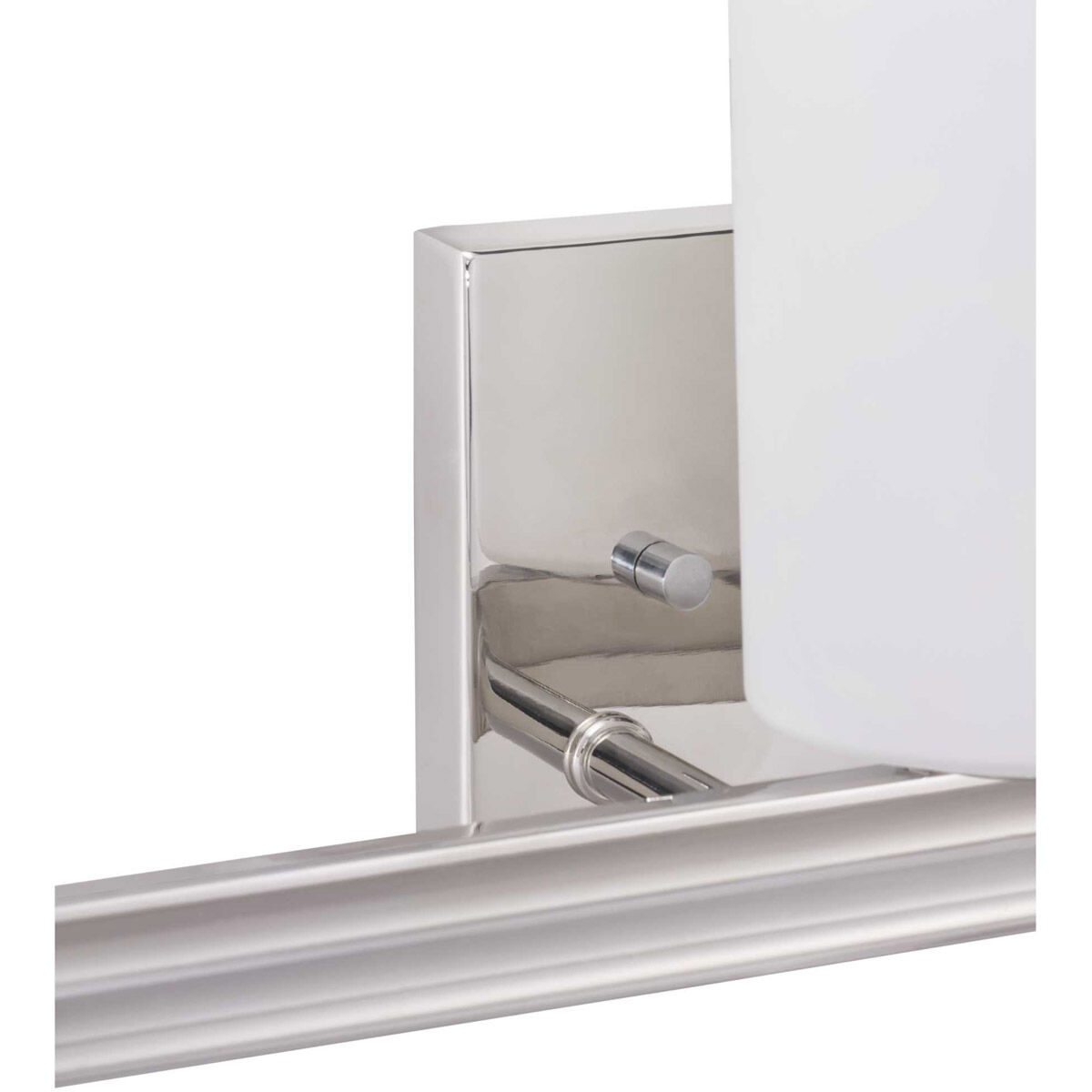 Lisbon 3 Light 24 inch Polished Nickel Bath Vanity Wall Light, Design Series