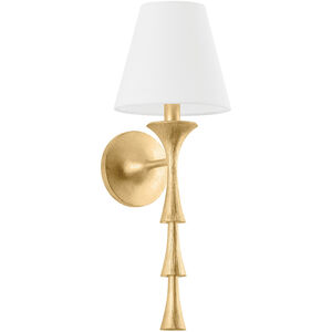 Vails Gate 1 Light 7 inch Vintage Gold Leaf Wall Sconce Wall Light