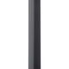 Stretch 87 inch 150.00 watt Matte Black Arc Floor Lamp Portable Light