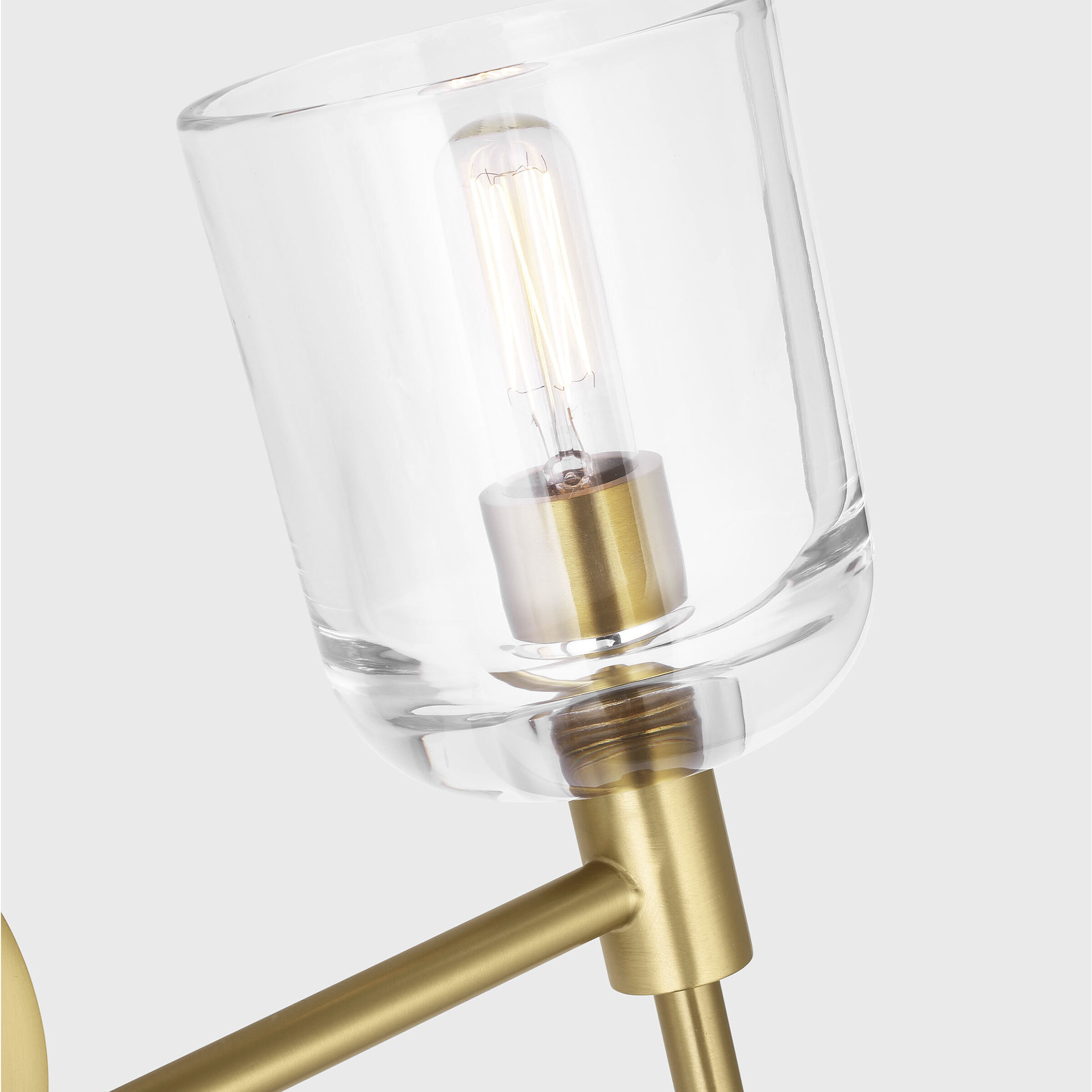 Thom Filicia Hartley 2 Light 15 inch Burnished Brass Bath Vanity Wall Light