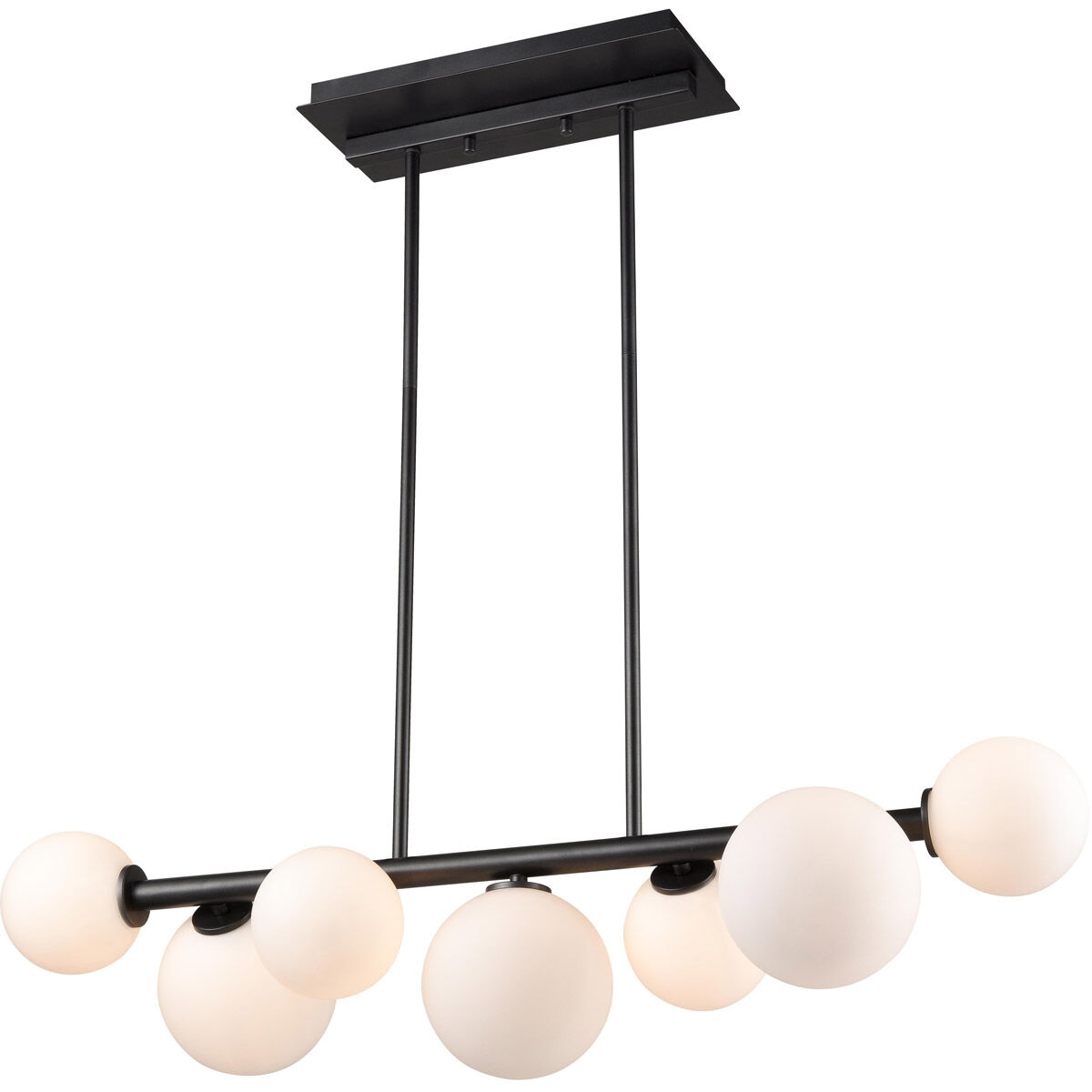 Alouette Linear Ceiling Light in Graphite