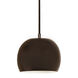 Bristol 1 Light 8 inch Oil Rubbed Bronze Pendant Ceiling Light
