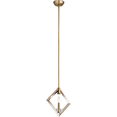 Layan 1 Light 3 inch Polished Nickel Mini Pendant Ceiling Light