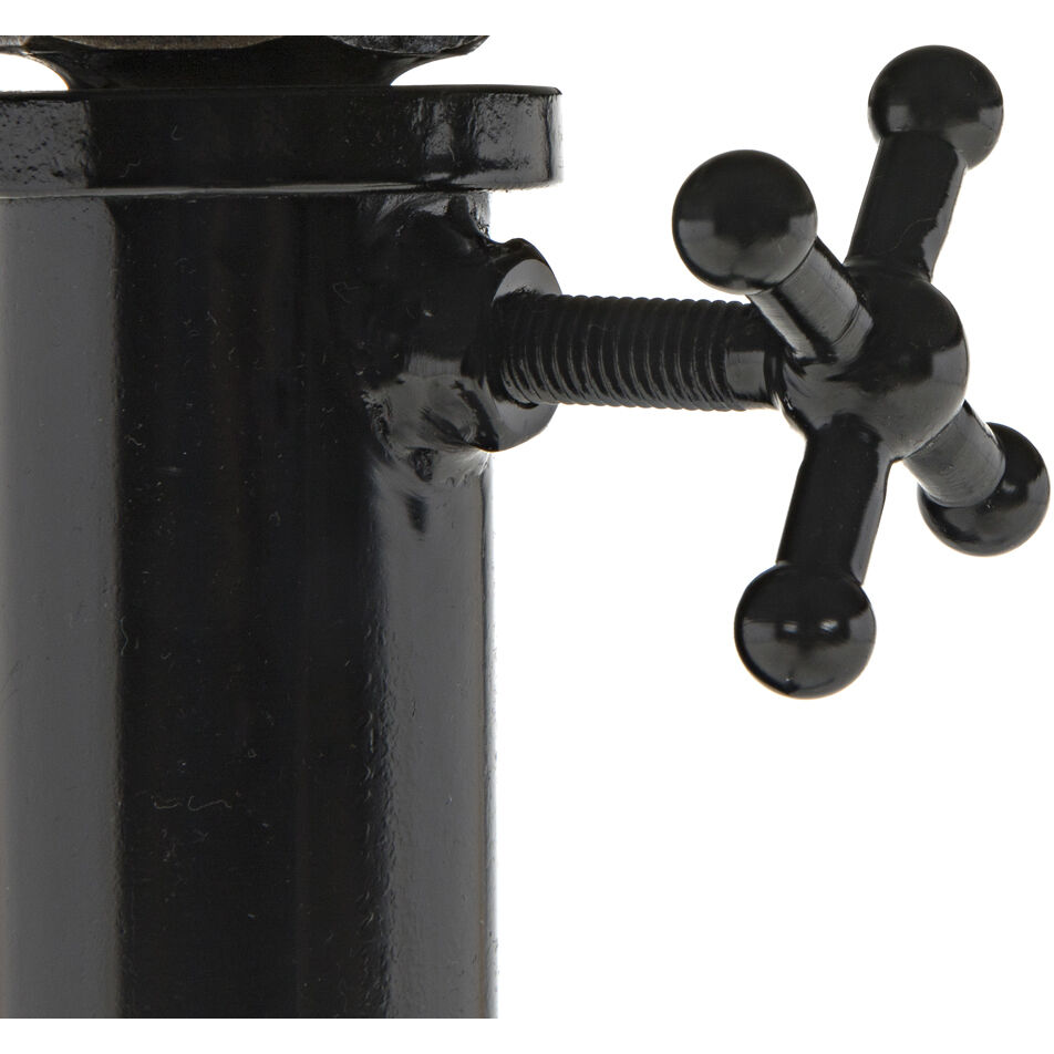 Kaldera 29 X 29 inch Matte Black Side Table