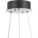Alya LED 23.62 inch Polished Nickel Chandelier Ceiling Light