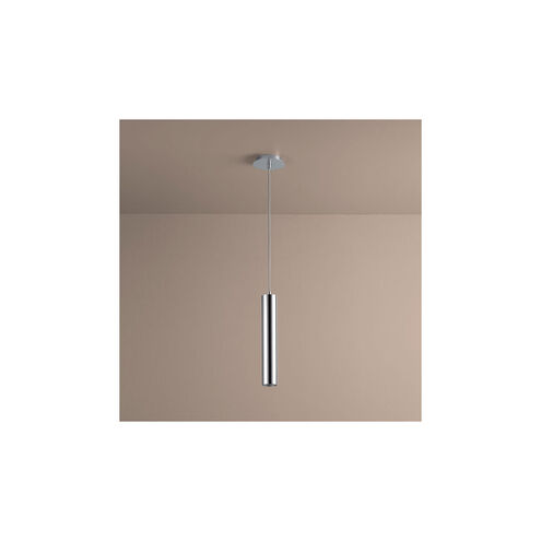 Idol 1 Light 3 inch Polished Chrome Pendant Ceiling Light