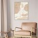 Conversations Pink and Beige and Neutral Canvas
