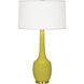 Delilah 34.31 inch 150 watt Citron Table Lamp Portable Light