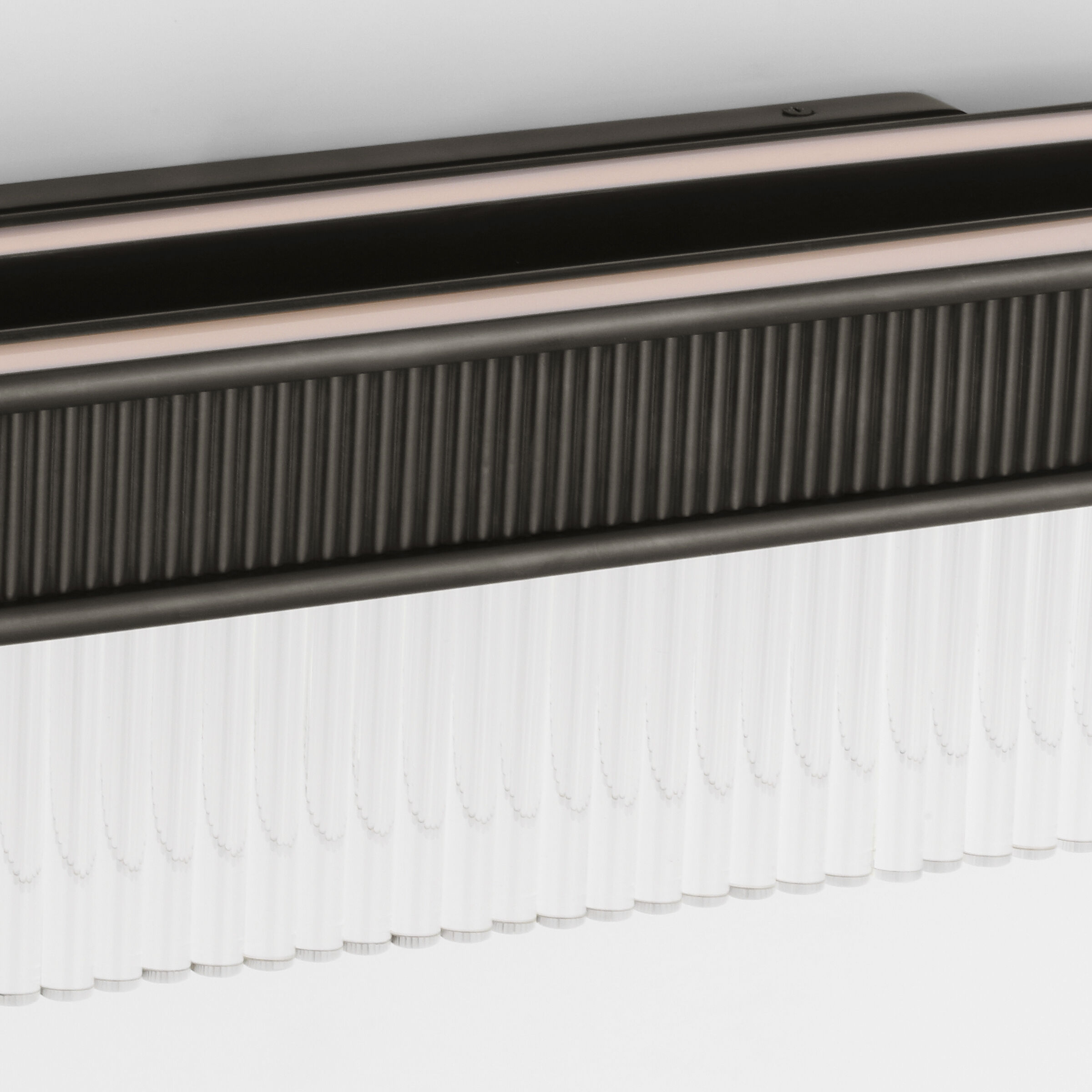 Marie Flanigan Menil LED 24 inch Bronze Linear Sconce Wall Light