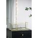 Anita 5 inch Clear/Gold Box