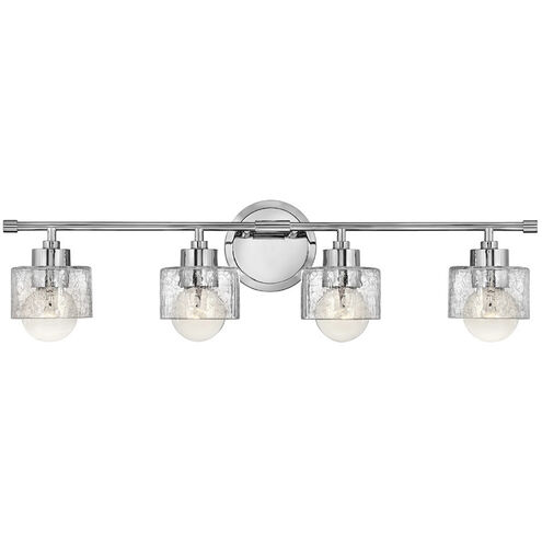 Maeve 4 Light 30.25 inch Chrome Vanity Light Wall Light