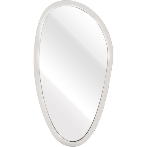 Flex 30 X 16 inch Nickel with Clear Wall Mirror, Large