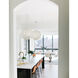 Marselle 6 Light 22 inch Matte White Chandelier Ceiling Light