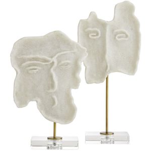 David 19.5 X 9 inch Sculptures, Set of 2