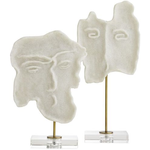 David 19.5 X 9 inch Sculptures, Set of 2