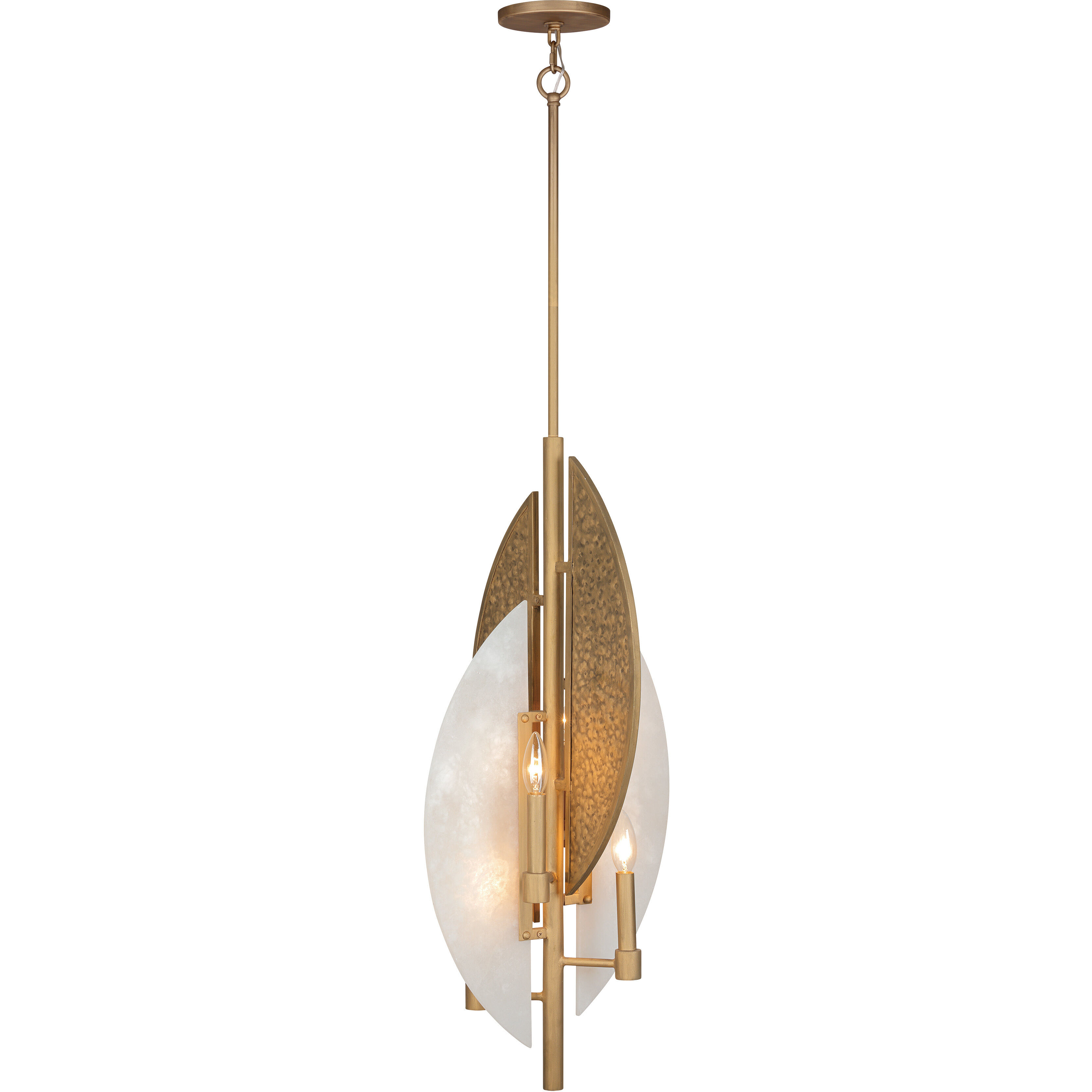Saint Martin 4 Light 14 inch Ashen Gold Pendant Ceiling Light