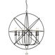 Tull 10 Light 36 inch Matte Black Chandelier Ceiling Light