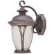 Westchester Outdoor Wall Lantern in Seedy, Rustic Silver