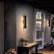 Waylen 2 Light 18 inch Black Outdoor Wall Sconce