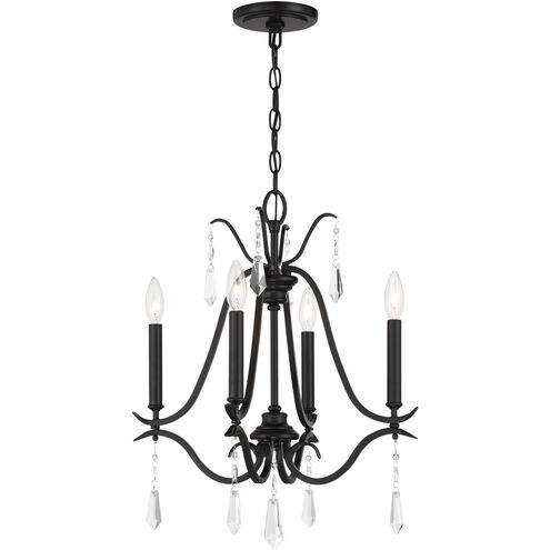 Laurel Estate 4 Light 18 inch Coal Chandelier Ceiling Light
